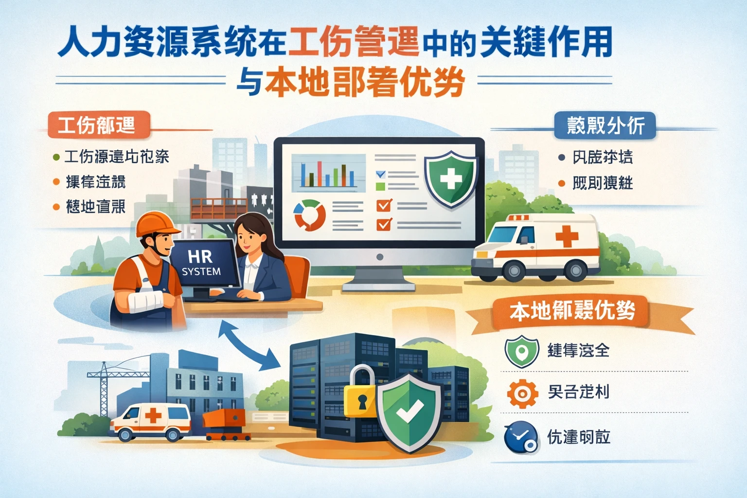 人力资源系统在工伤管理中的关键作用与本地部署优势