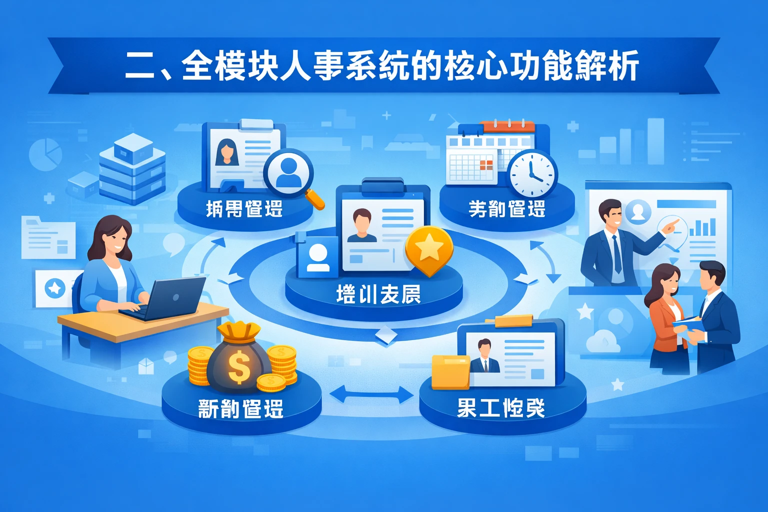 二、全模块人事系统的核心功能解析