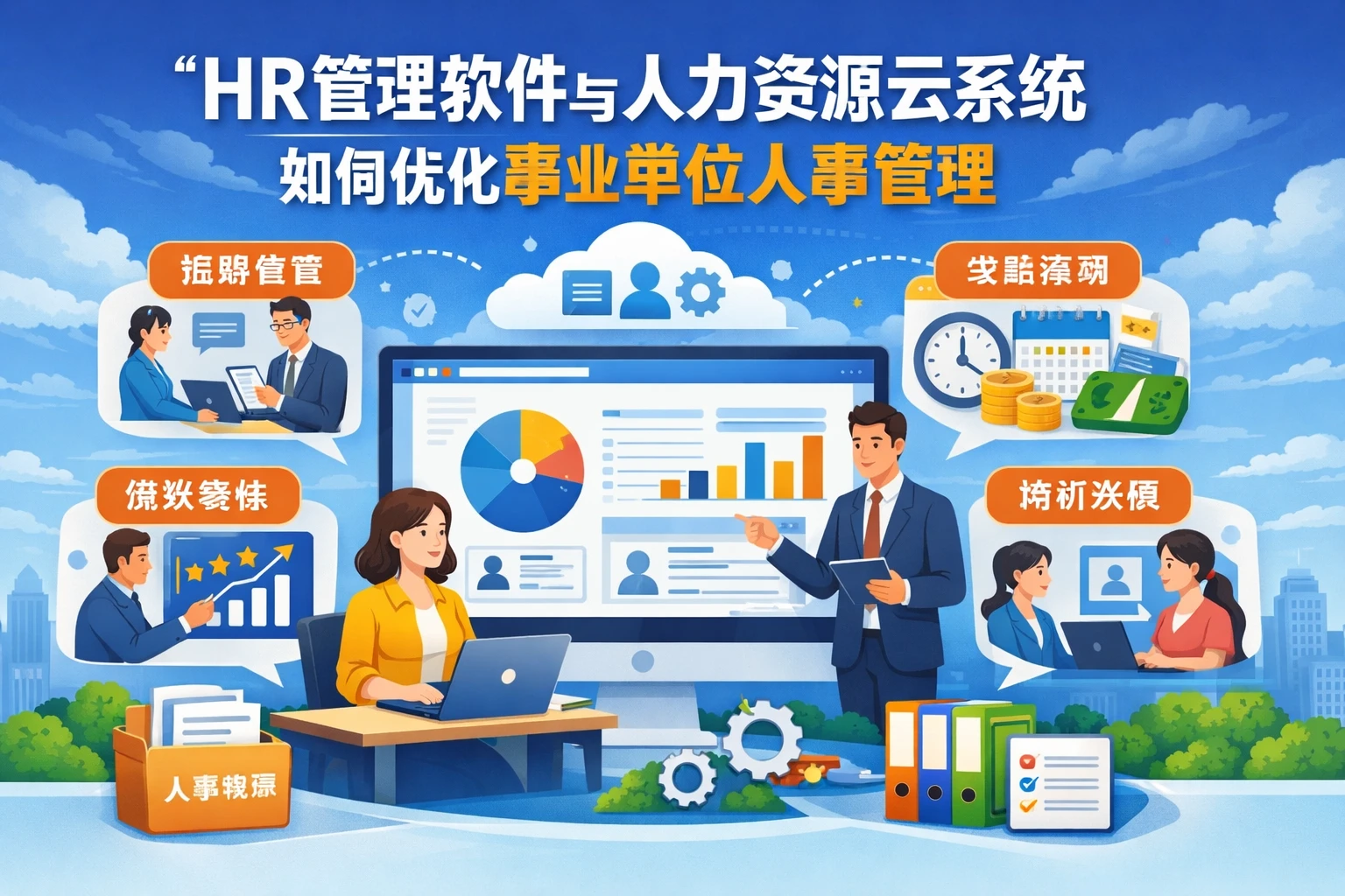 HR管理软件与人力资源云系统如何优化事业单位人事管理