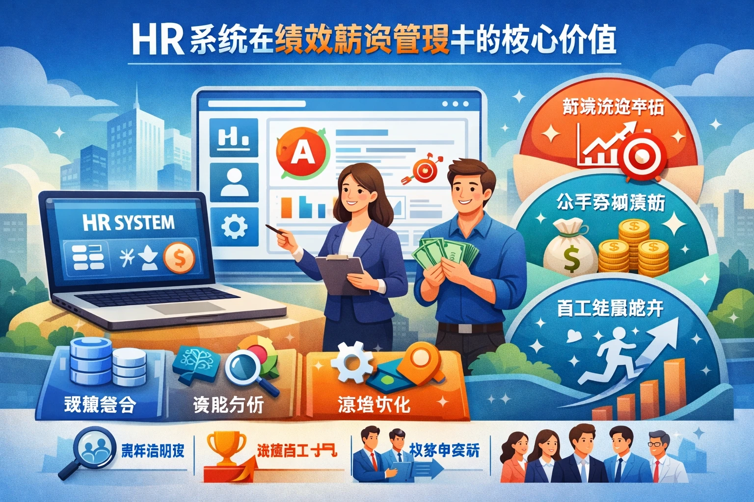 HR系统在绩效薪资管理中的核心价值