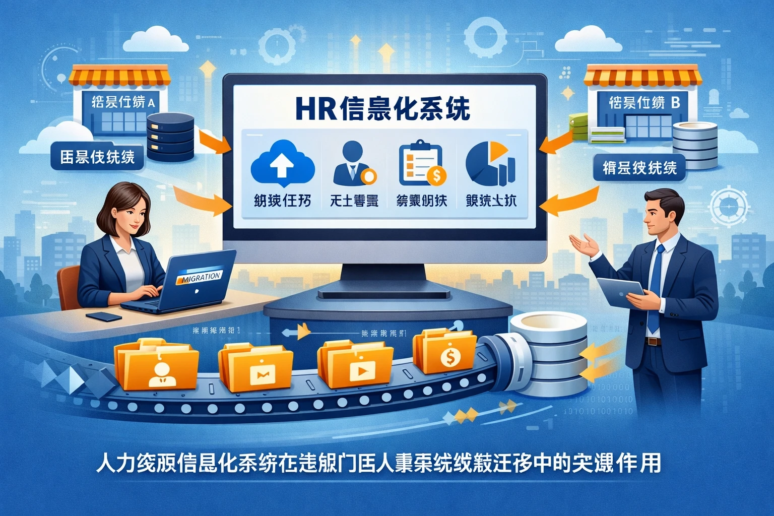 人力资源信息化系统在连锁门店人事系统数据迁移中的关键作用