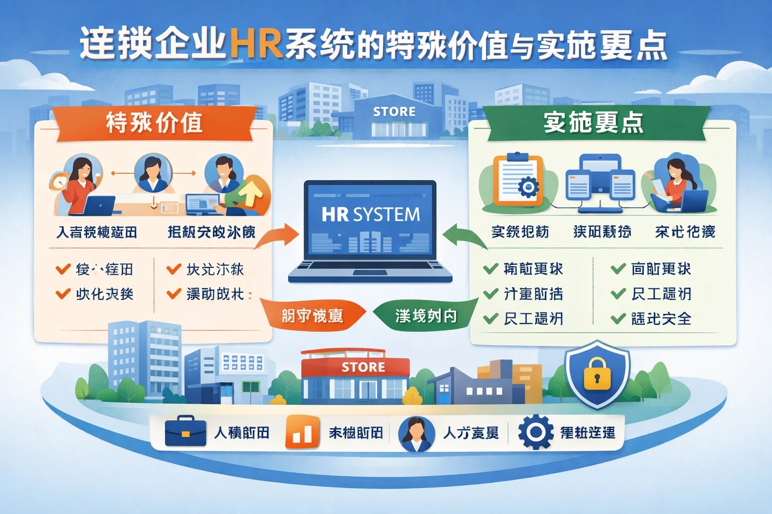 连锁企业HR系统的特殊价值与实施要点