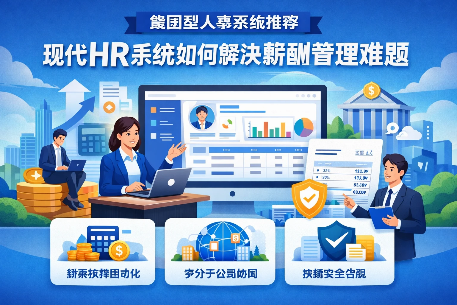 集团型人事系统推荐：现代HR系统如何解决薪酬管理难题