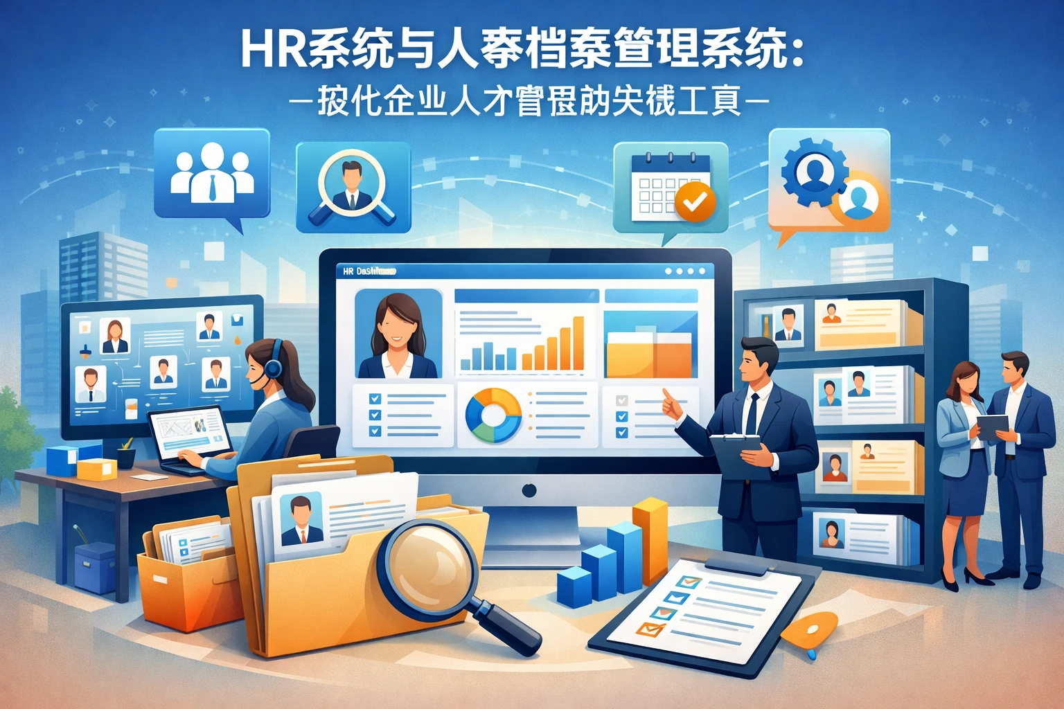 HR系统与人事档案管理系统：现代企业人才管理的关键工具