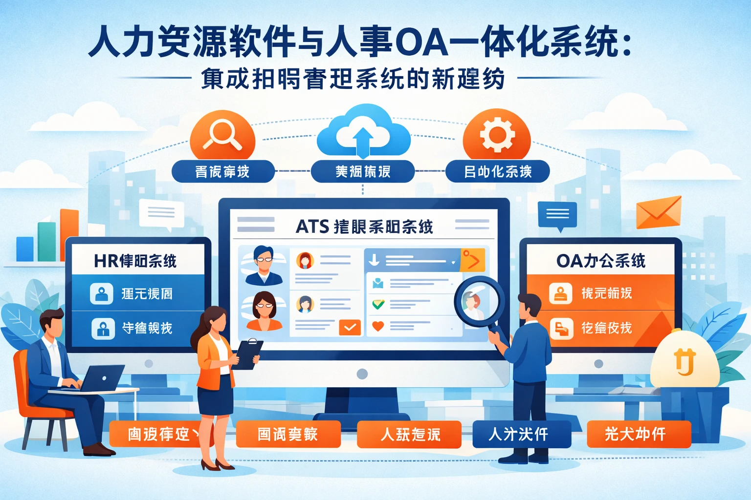 人力资源软件与人事OA一体化系统：集成招聘管理系统的新趋势