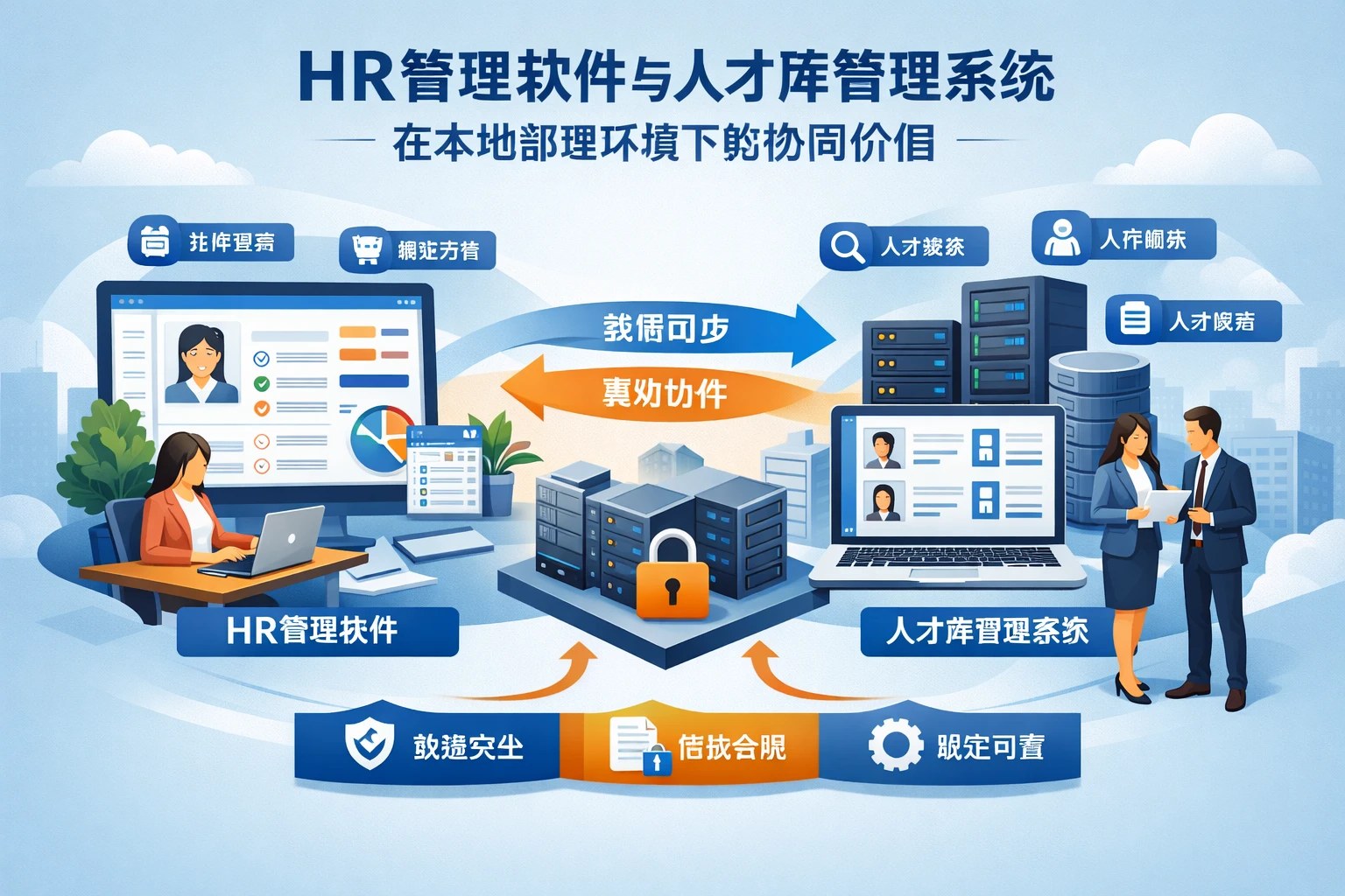 HR管理软件与人才库管理系统在本地部署环境下的协同价值