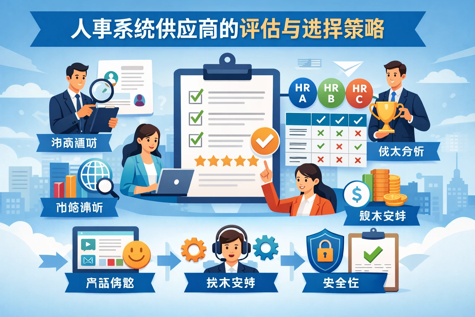 人事系统供应商的评估与选择策略