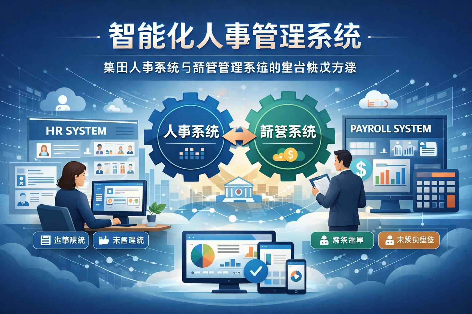 智能化人事管理系统：集团人事系统与薪资管理系统的整合解决方案