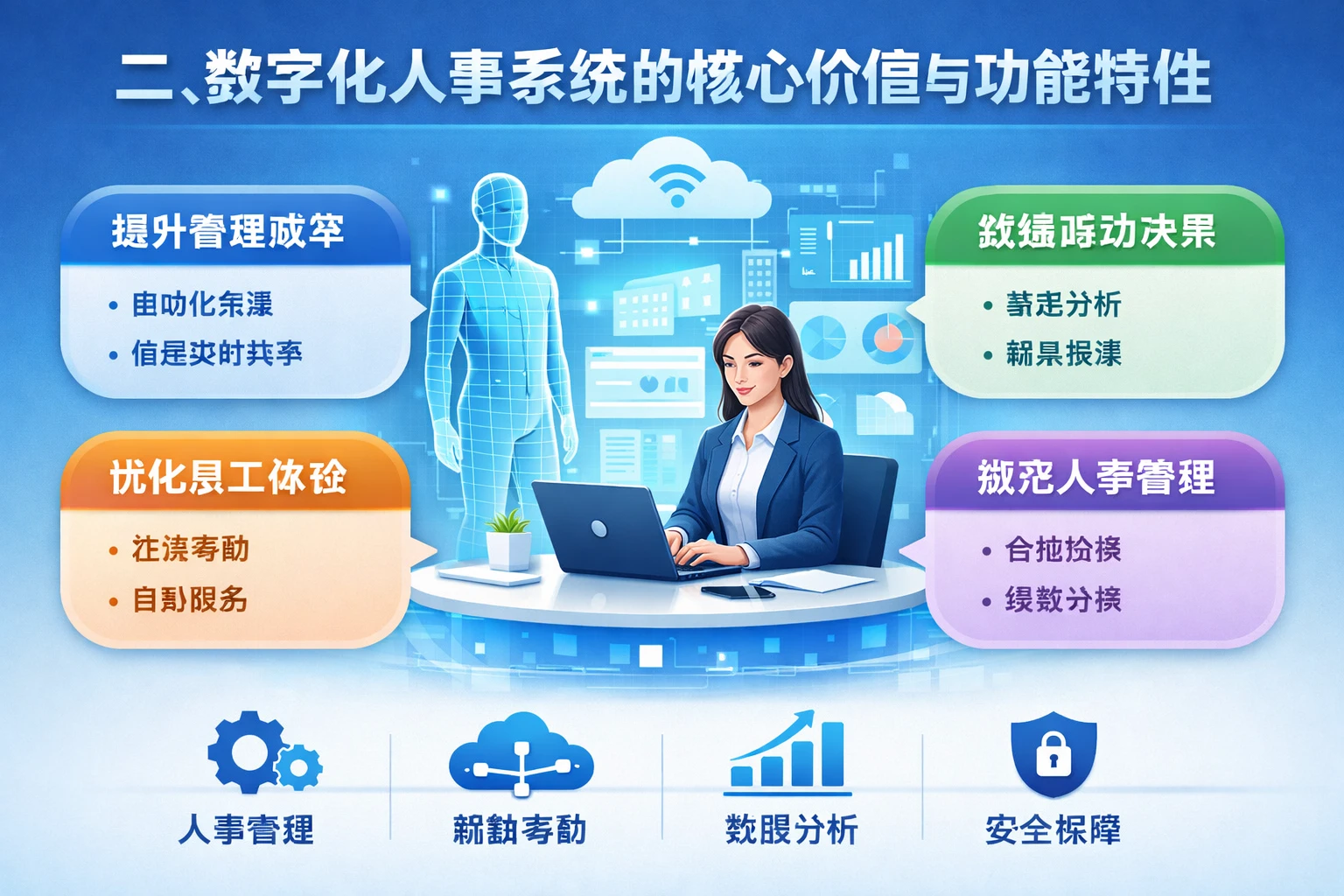 二、数字化人事系统的核心价值与功能特性
