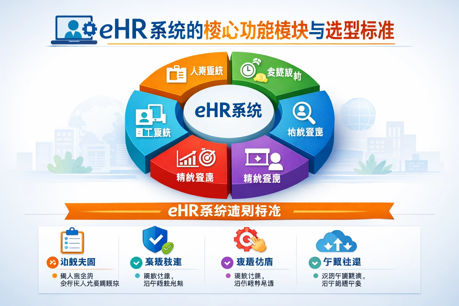 eHR系统的核心功能模块与选型标准