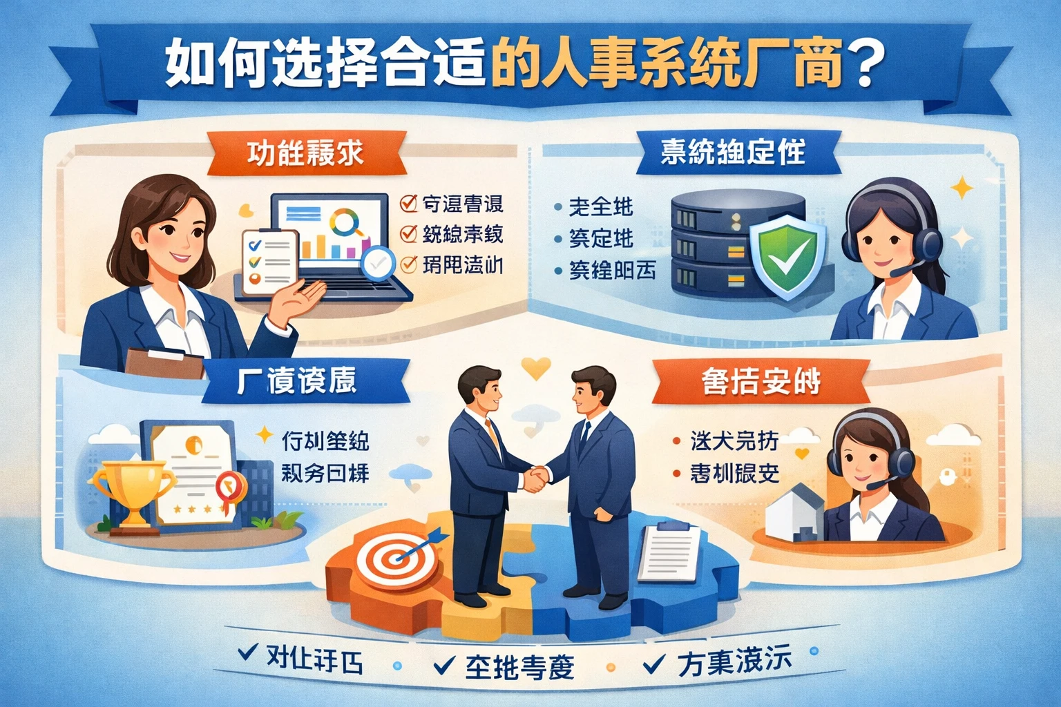 如何选择合适的人事系统厂商