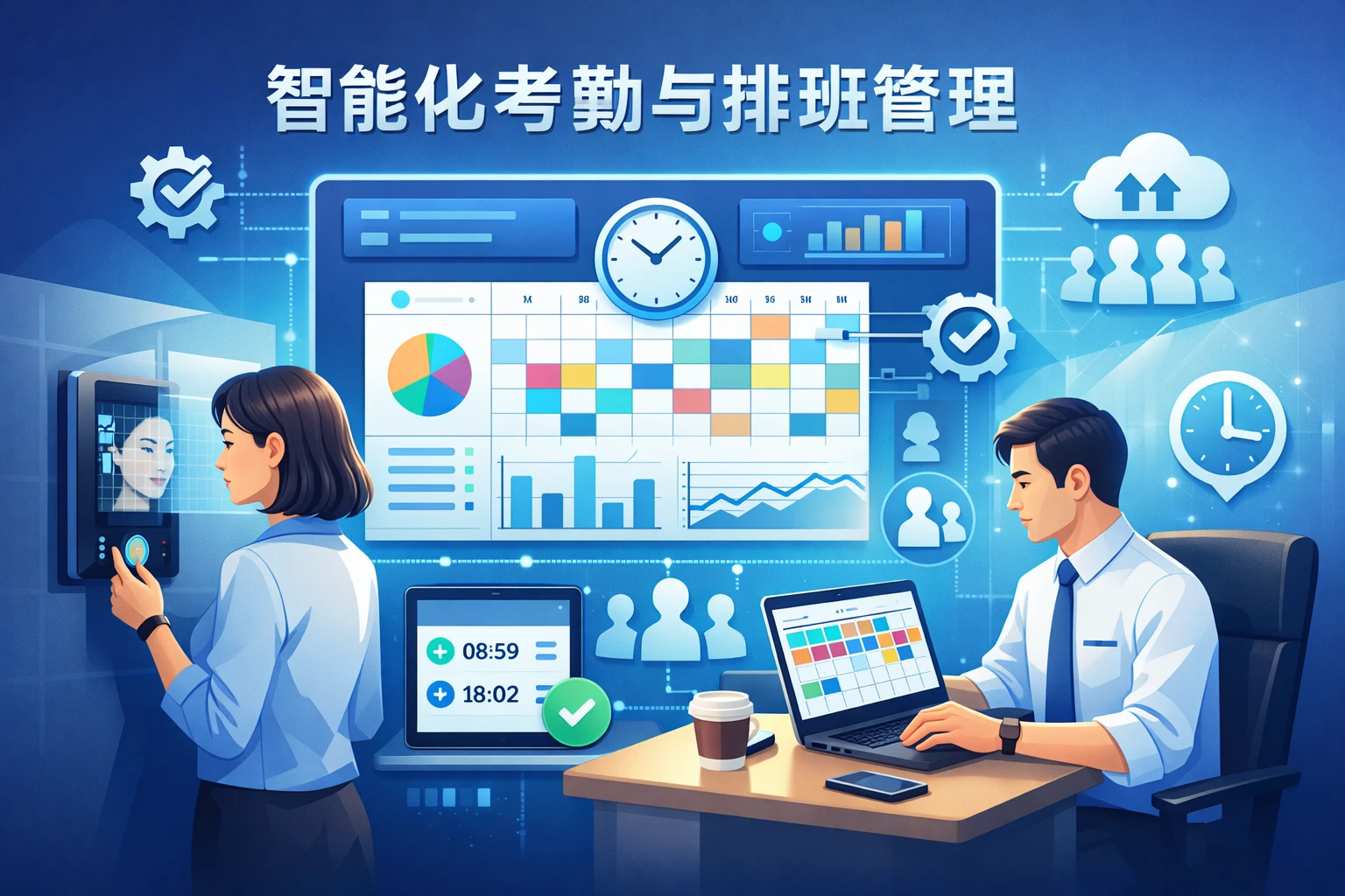 智能化考勤与排班管理