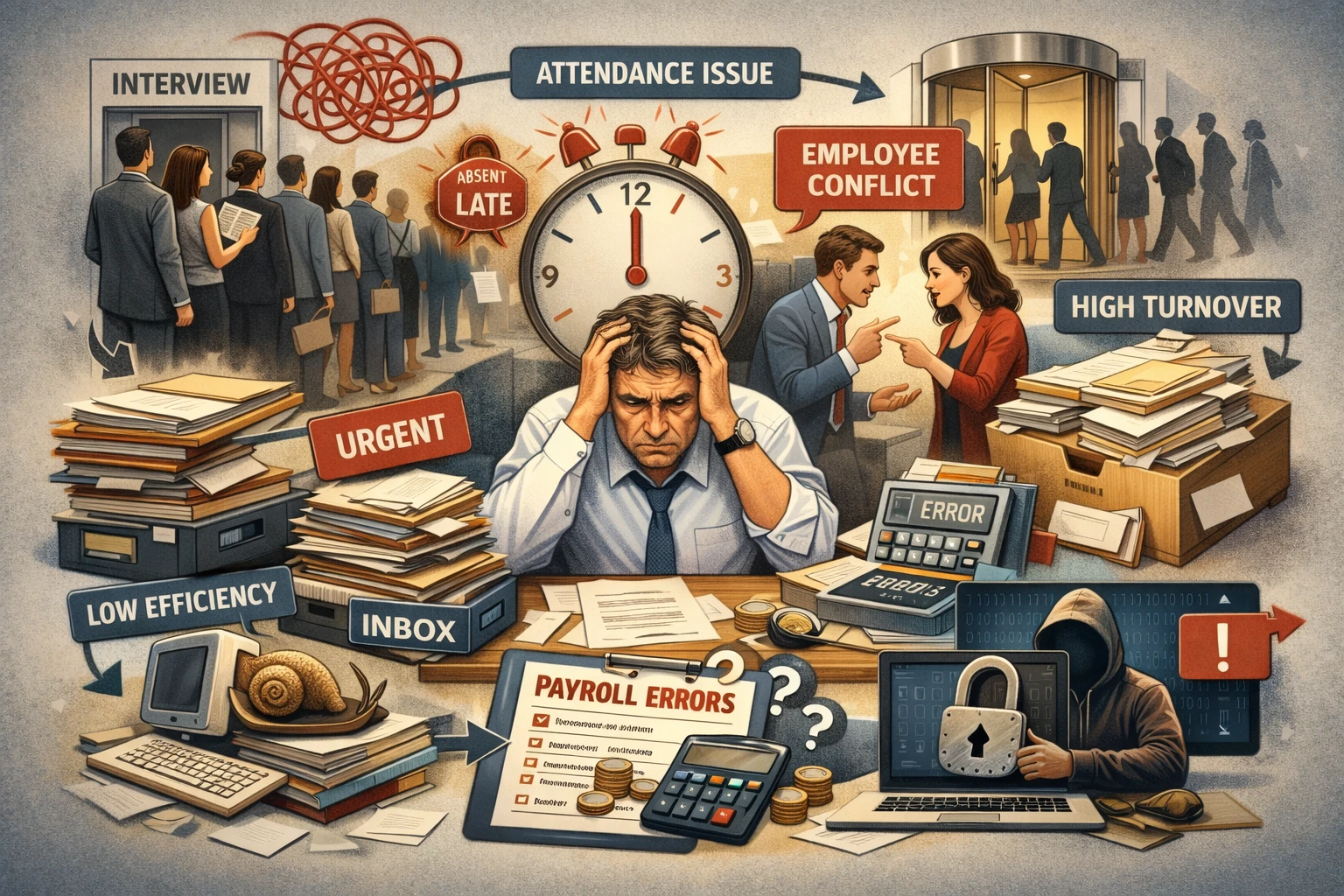 传统人事管理面临的重重挑战