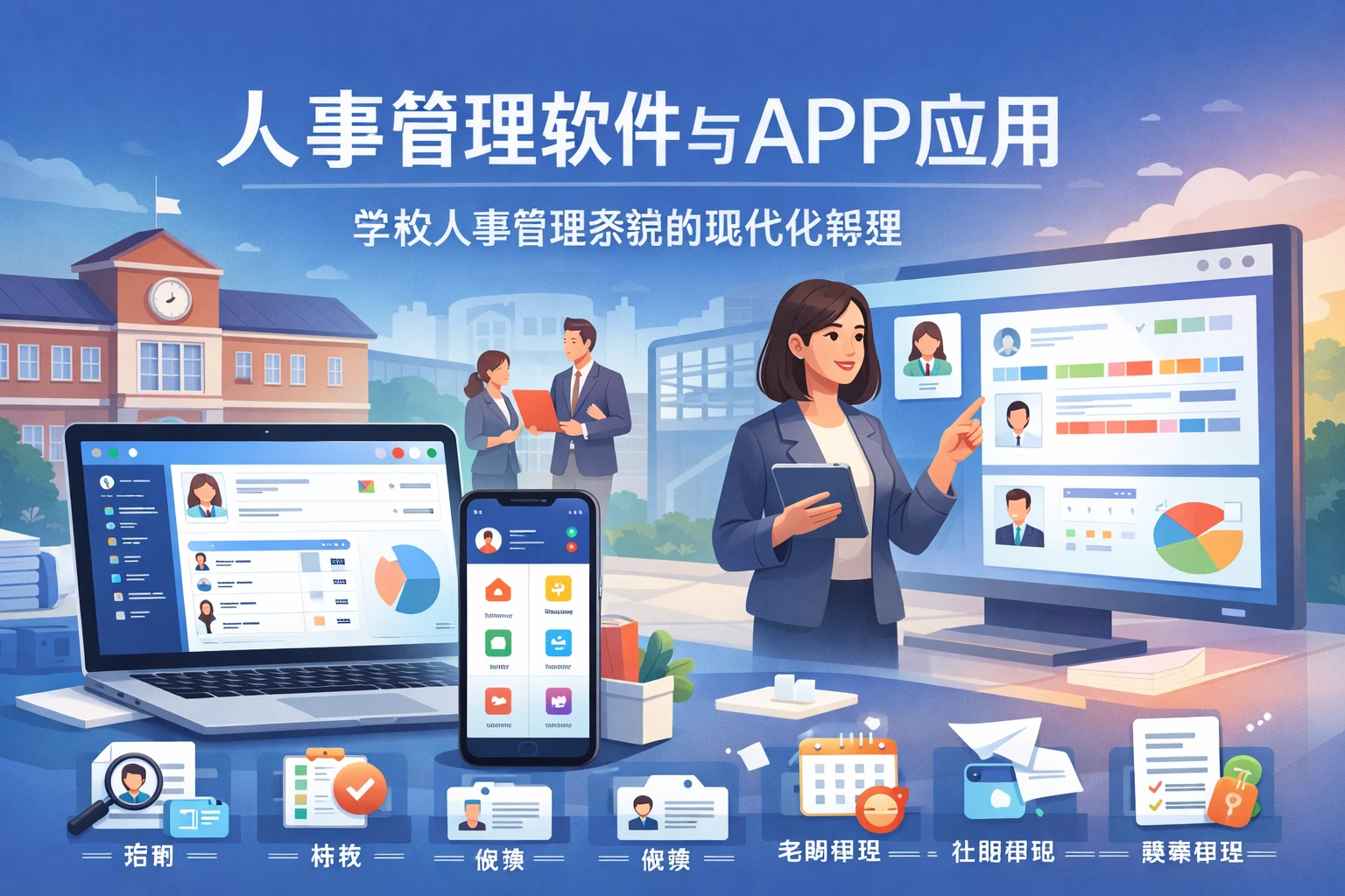 人事管理软件与APP应用：学校人事管理系统的现代化转型