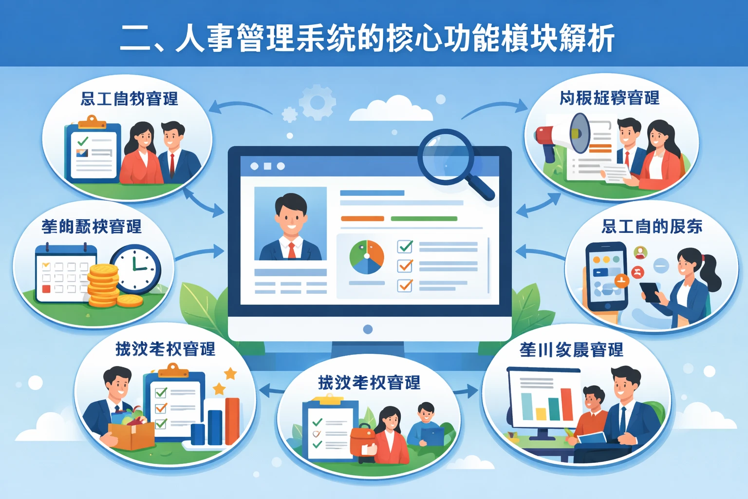 二、人事管理系统的核心功能模块解析