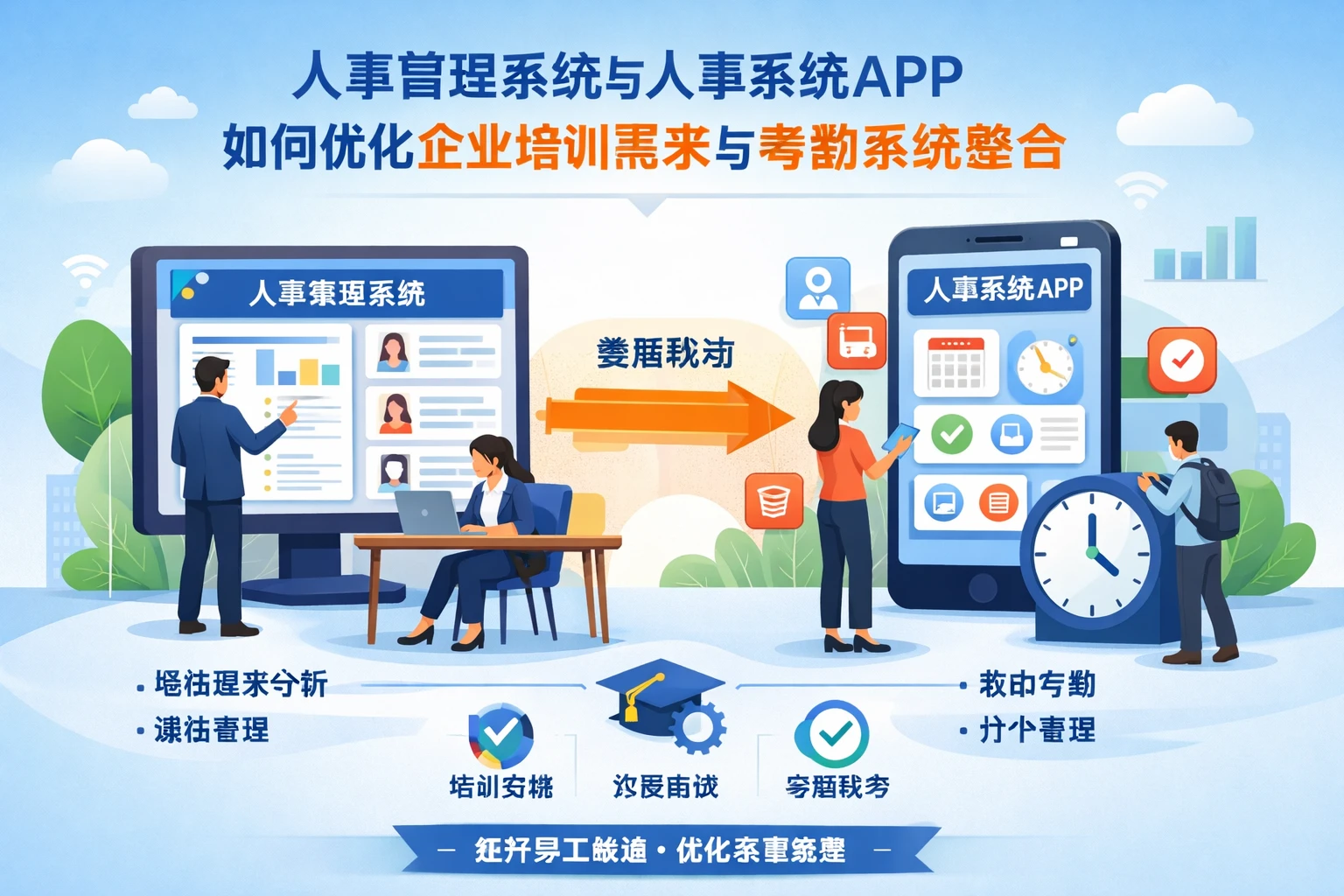 人事管理系统与人事系统APP如何优化企业培训需求与考勤系统整合