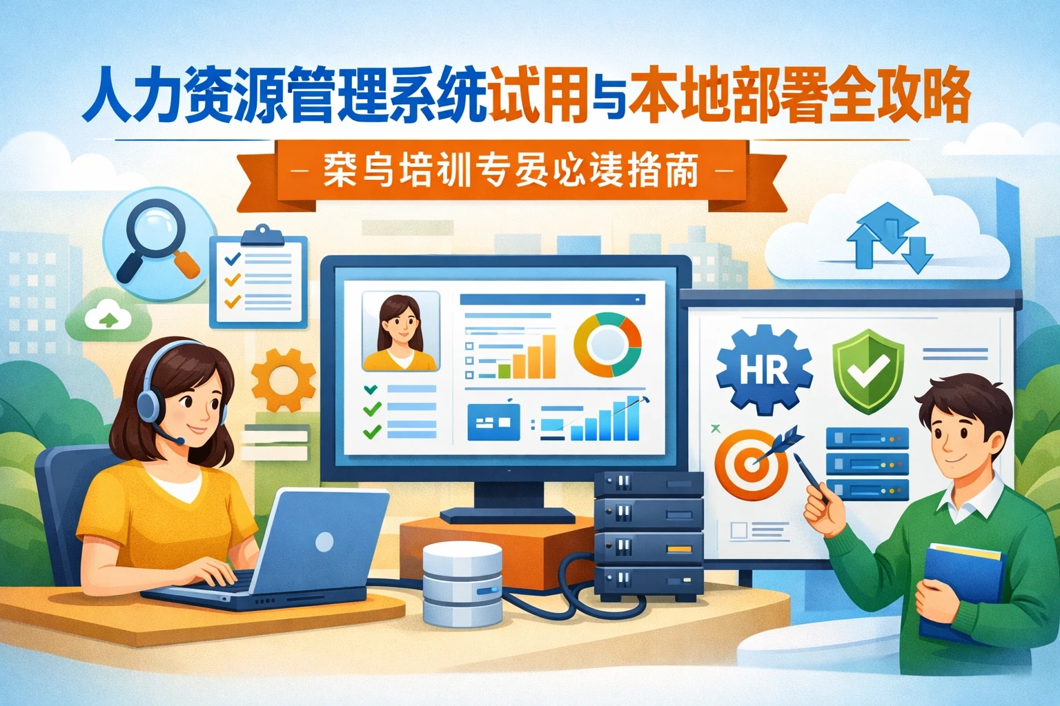 人力资源管理系统试用与本地部署全攻略:菜鸟培训专员必读指南