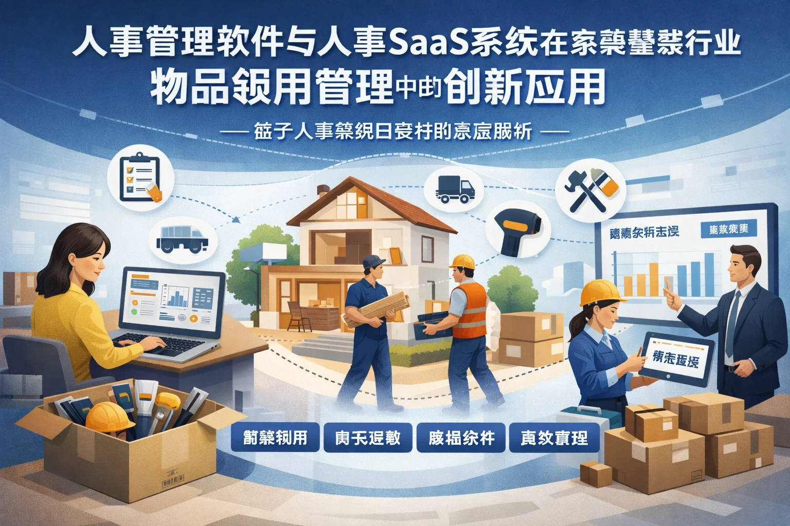 人事管理软件与人事SaaS系统在家装整装行业物品领用管理中的创新应用——基于人事系统白皮书的深度解析