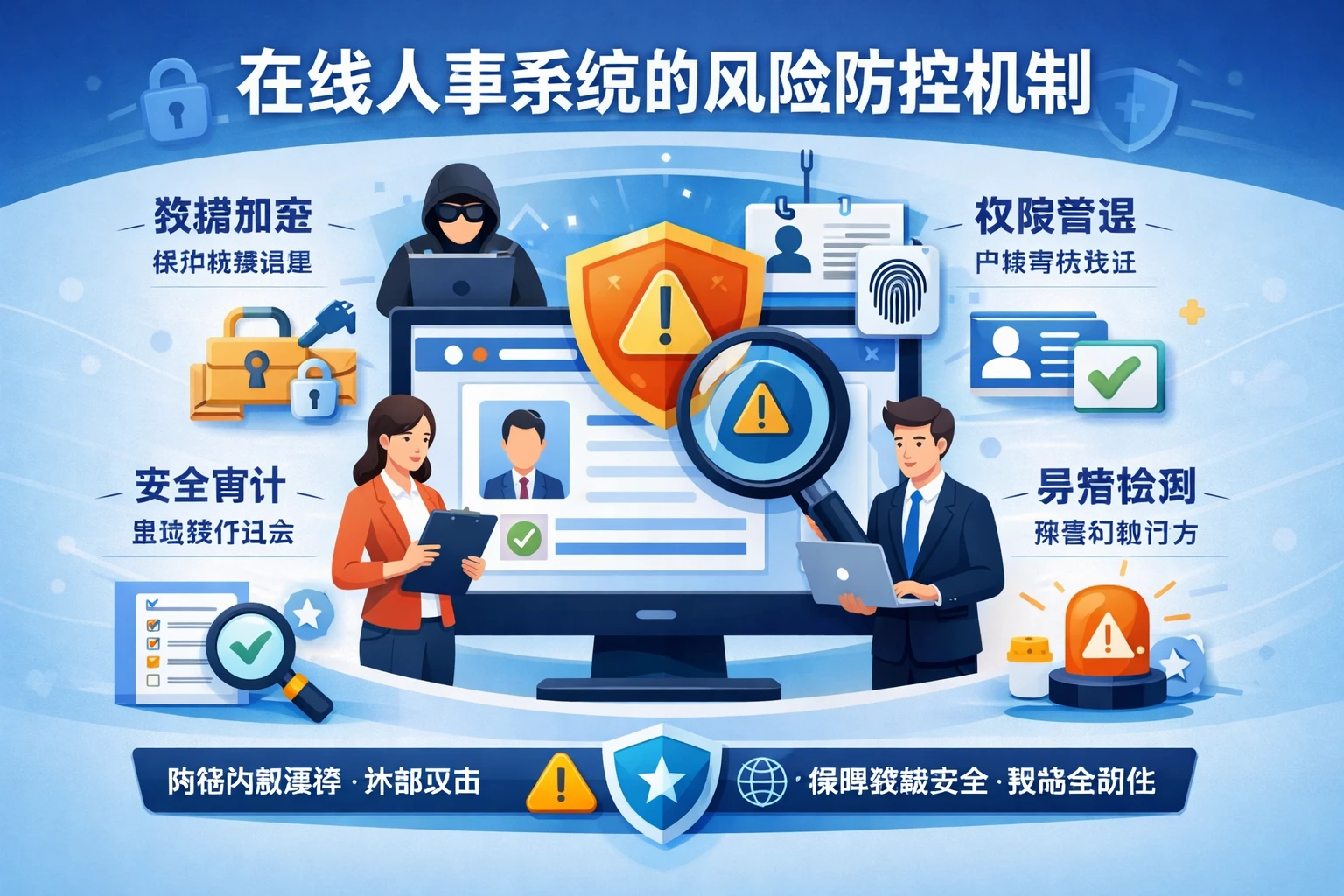 在线人事系统的风险防控机制