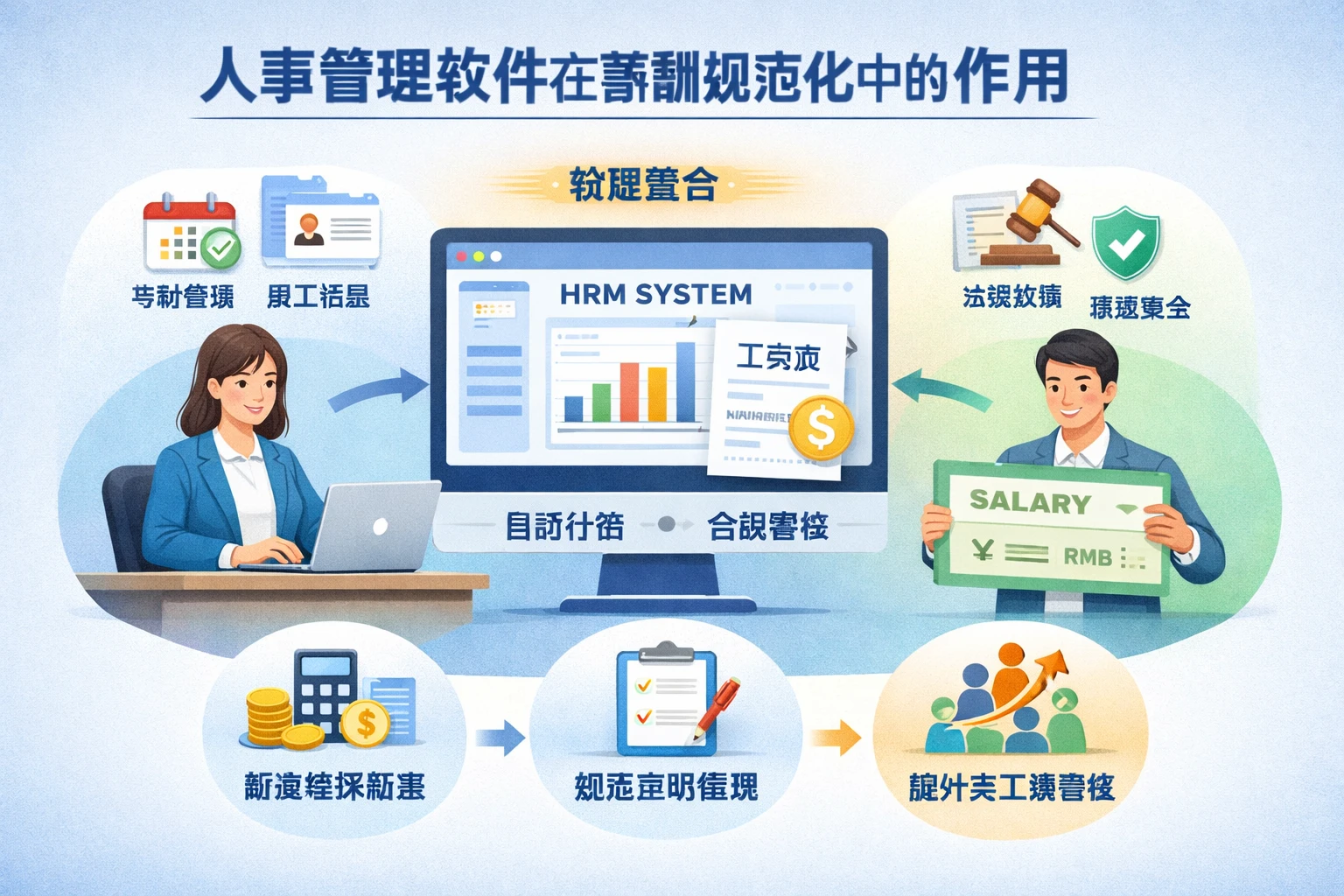 人事管理软件在薪酬规范化中的作用