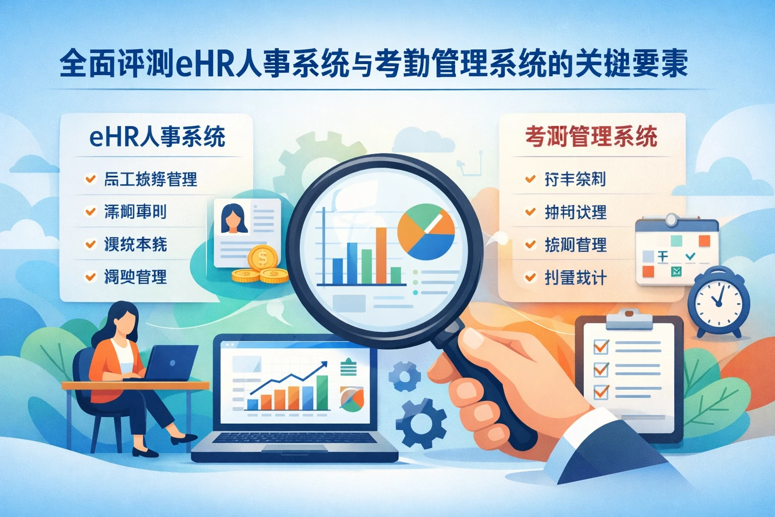 全面评测eHR人事系统与考勤管理系统的关键要素