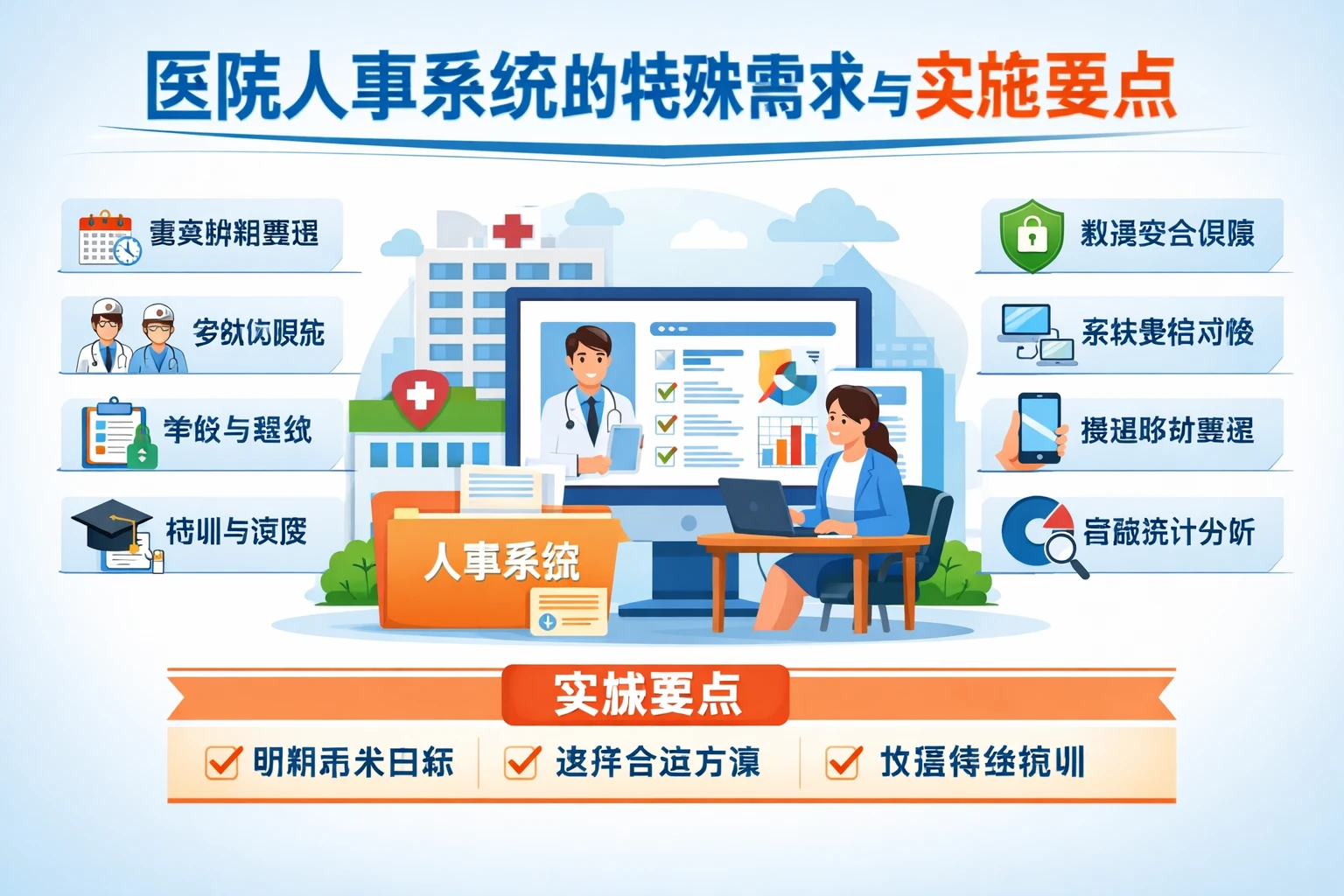 医院人事系统的特殊需求与实施要点