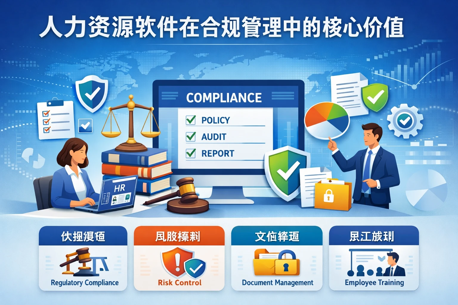人力资源软件在合规管理中的核心价值