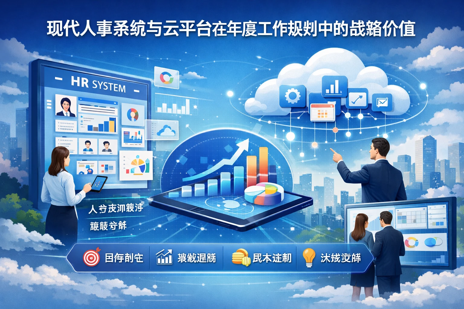 现代人事系统与云平台在年度工作规划中的战略价值