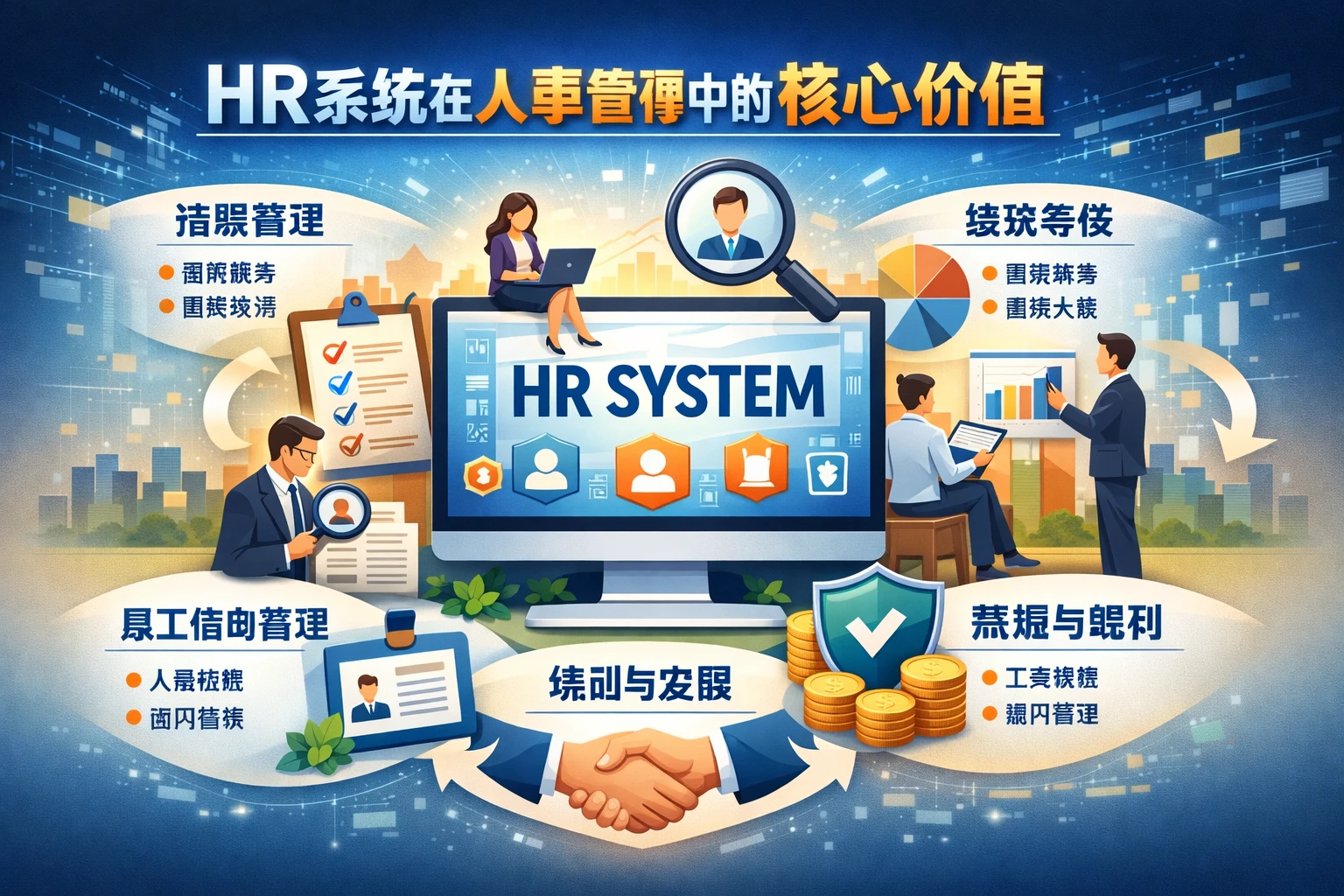HR系统在人事管理中的核心价值