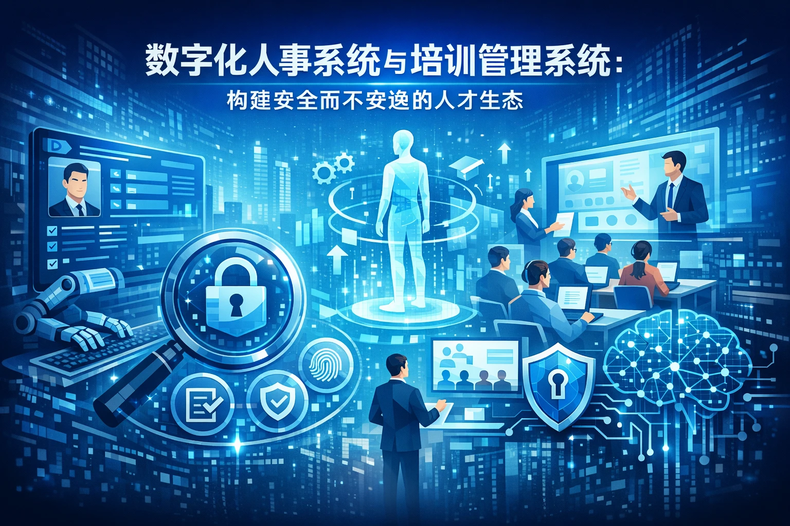 数字化人事系统与培训管理系统：构建安全而不安逸的人才生态