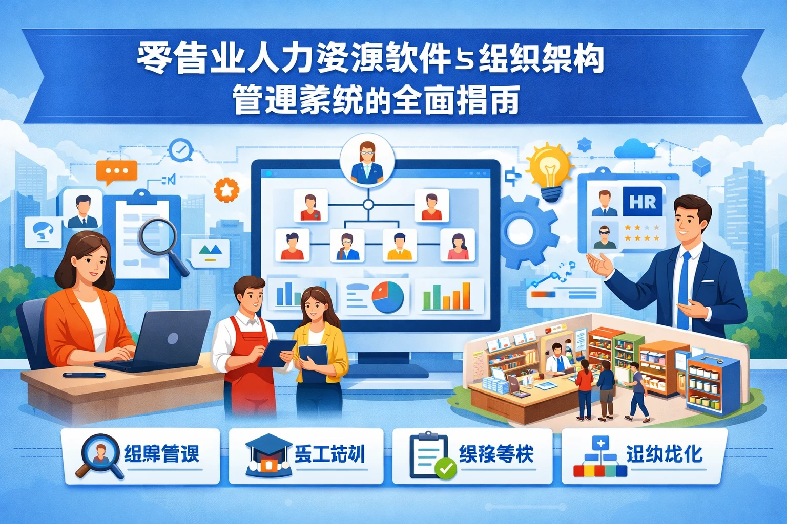 零售业人力资源软件与组织架构管理系统的全面指南