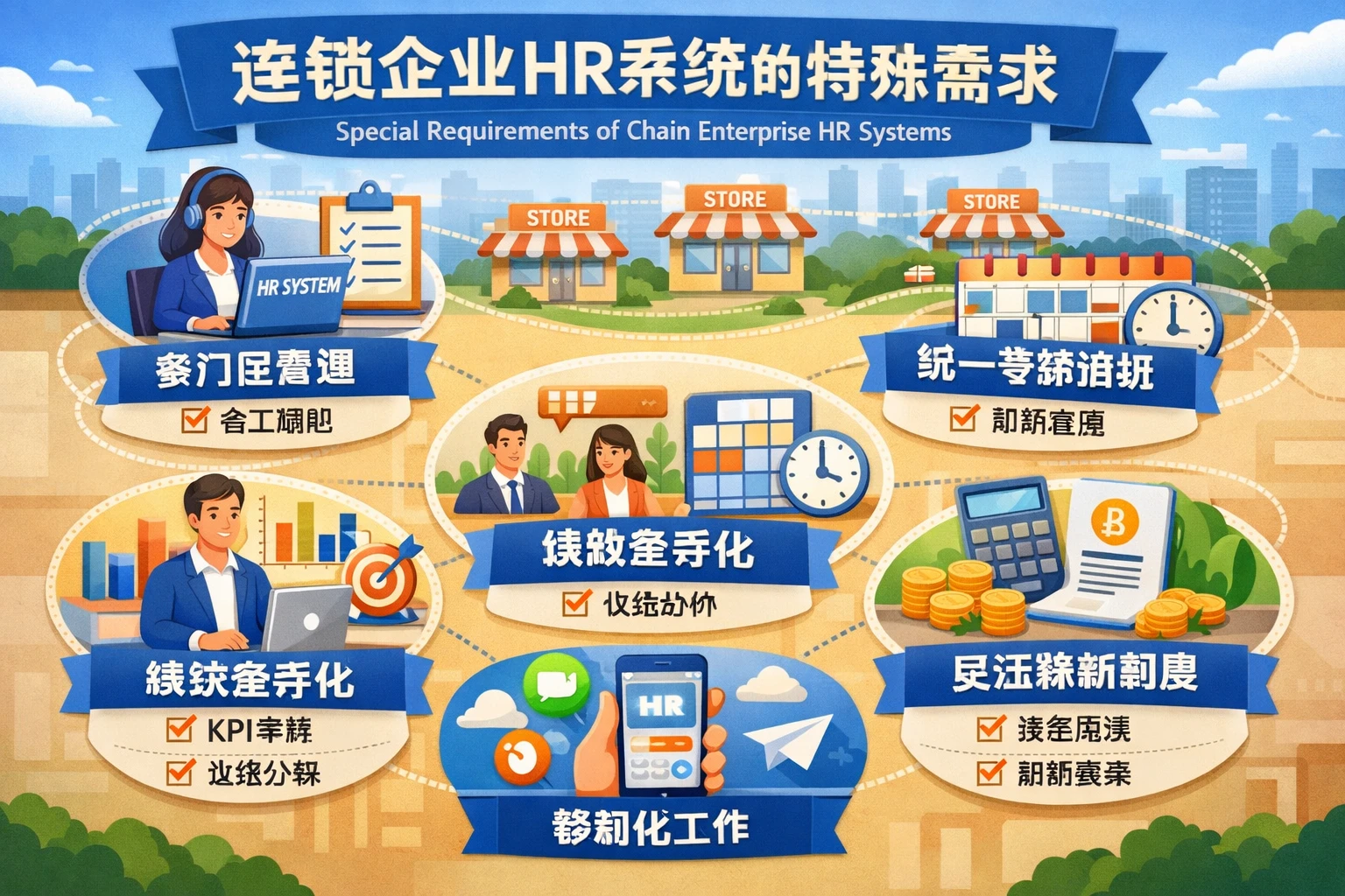 连锁企业HR系统的特殊需求