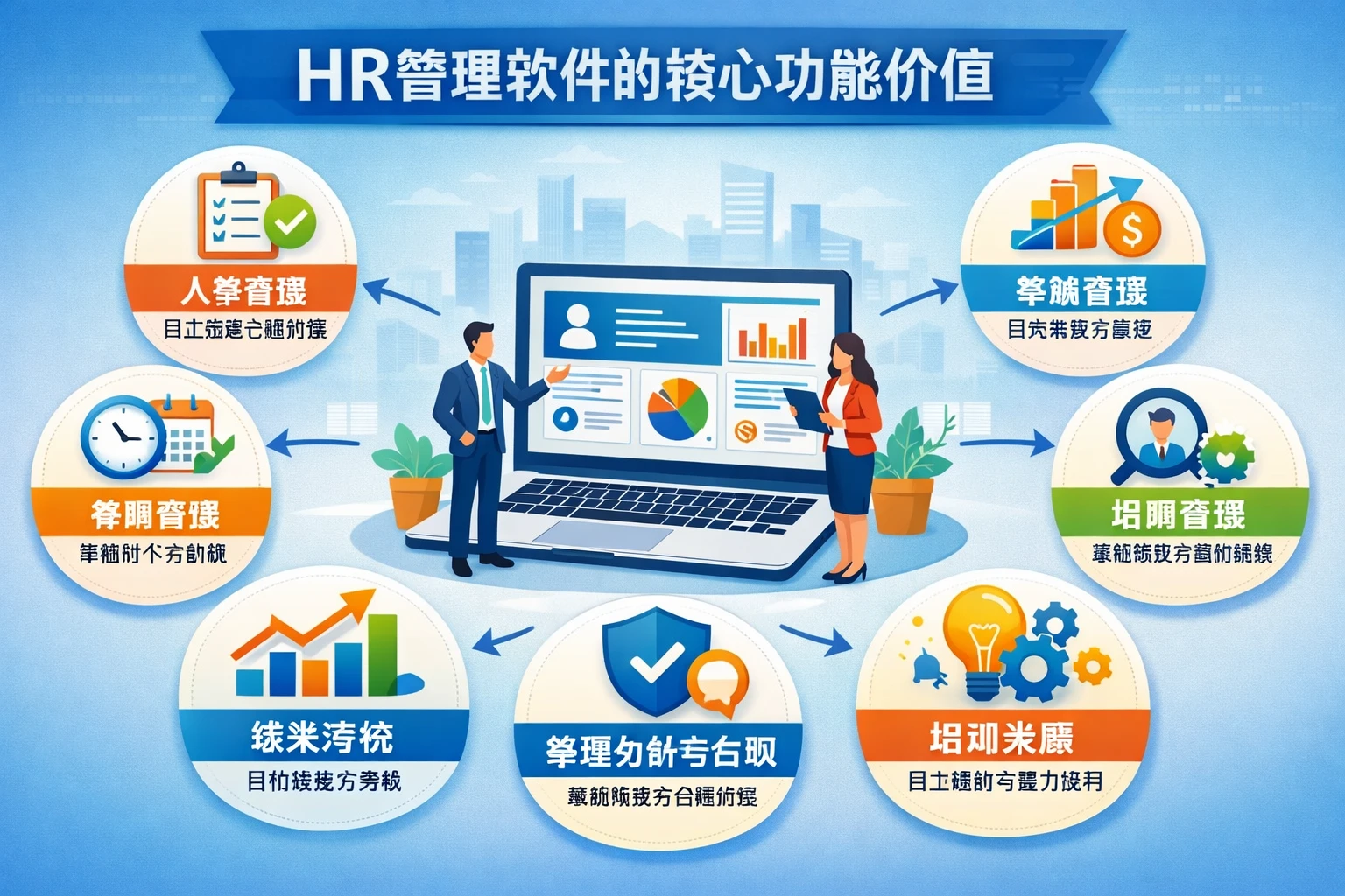 HR管理软件的核心功能价值