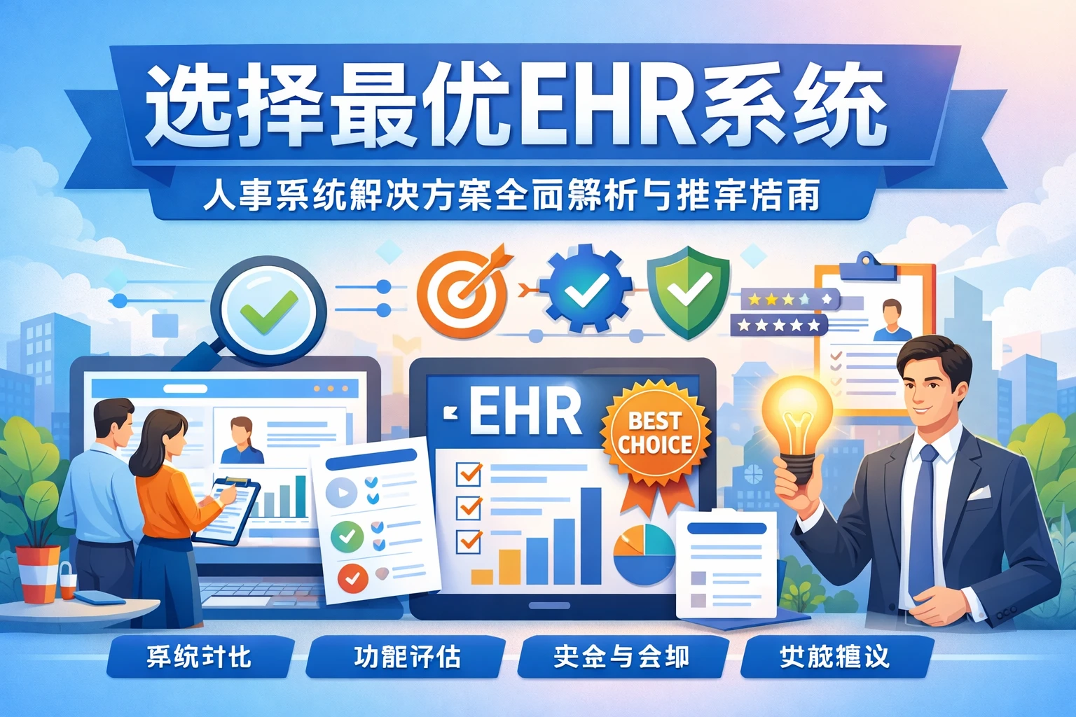 选择最优ehr系统：人事系统解决方案全面解析与推荐指南