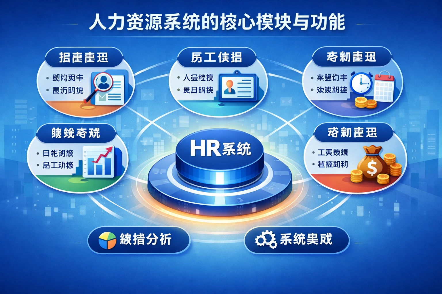人力资源系统的核心模块与功能