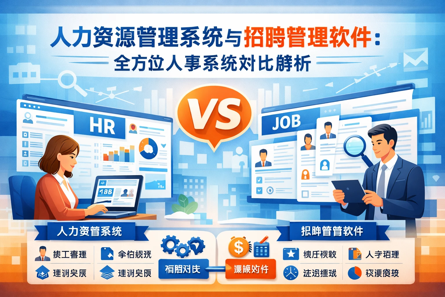人力资源管理系统与招聘管理软件：全方位人事系统对比解析