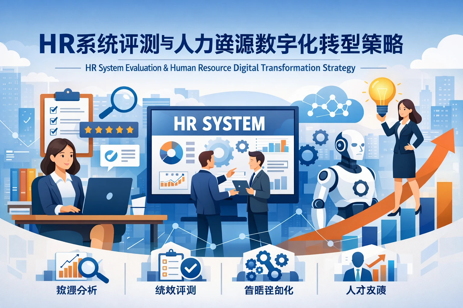 HR系统评测与人力资源数字化转型策略