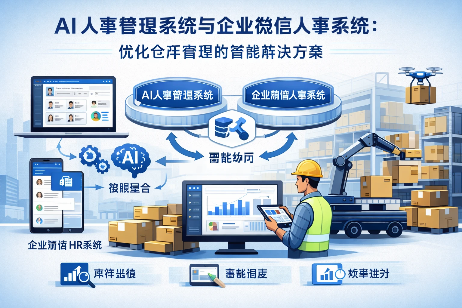 AI人事管理系统与企业微信人事系统：优化仓库管理的智能解决方案