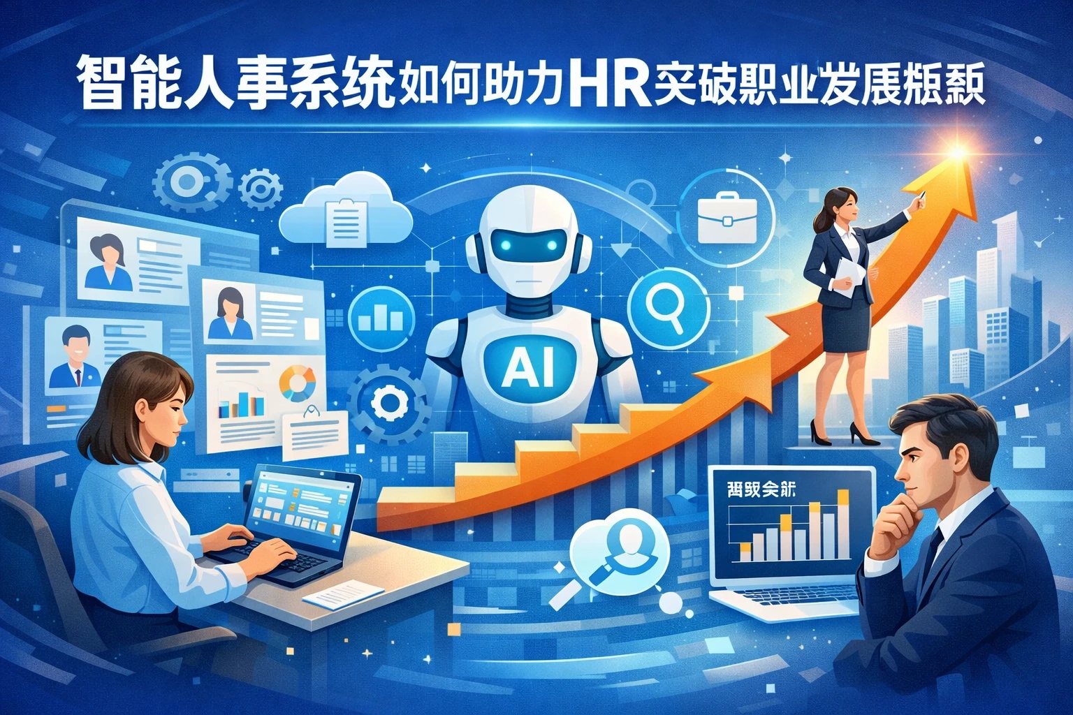 智能人事系统如何助力HR突破职业发展瓶颈
