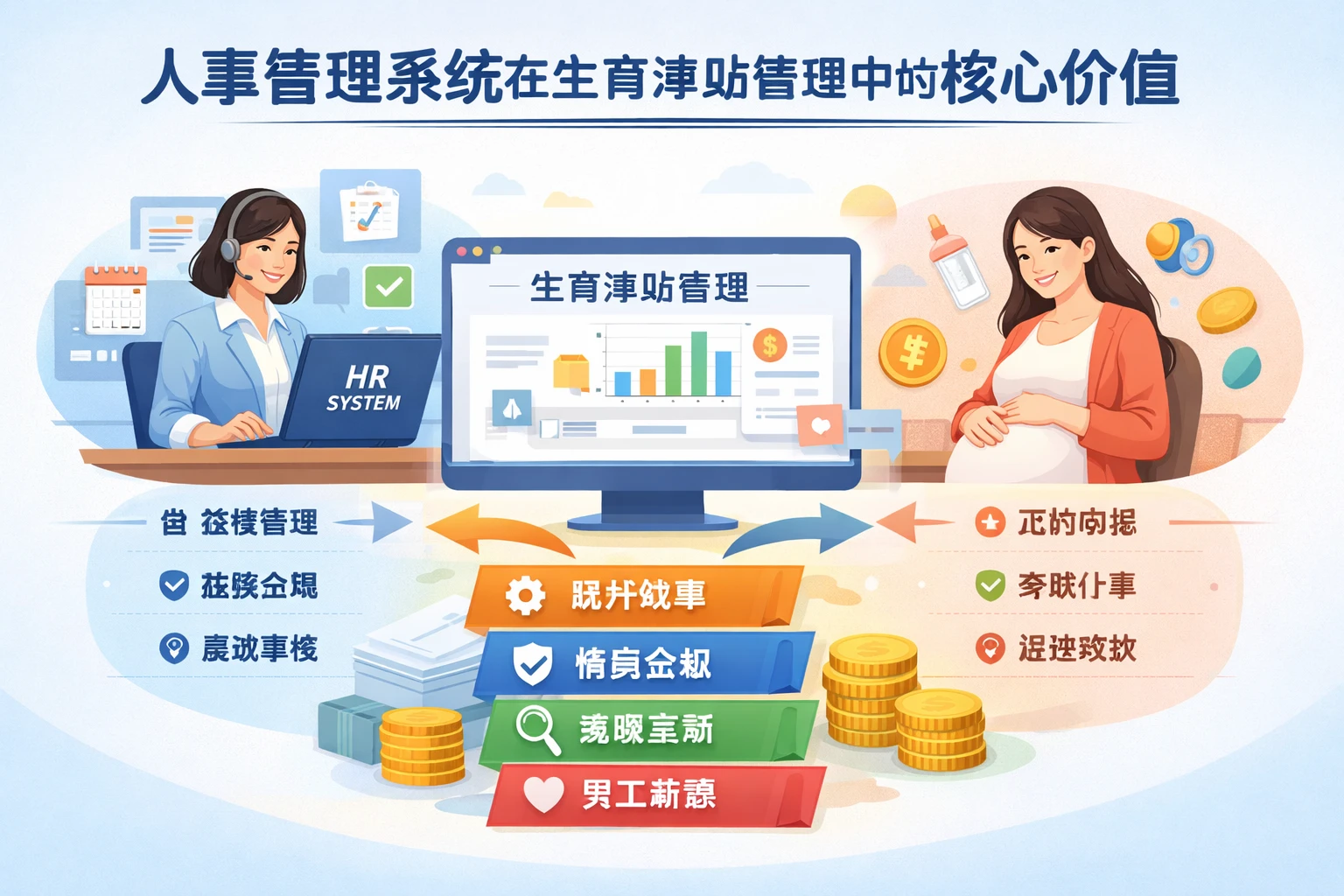 人事管理系统在生育津贴管理中的核心价值