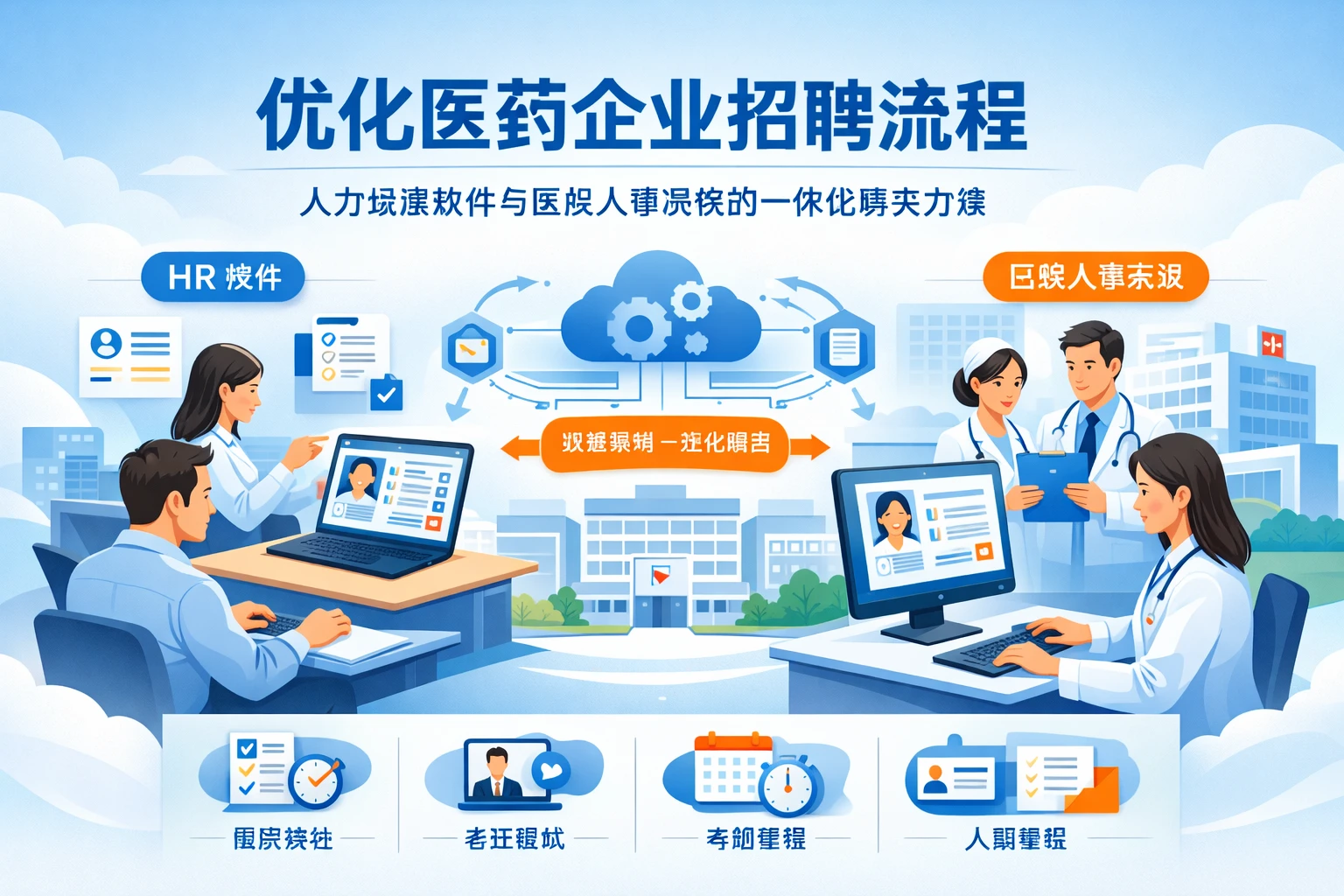 优化医药企业招聘流程：人力资源软件与医院人事系统的一体化解决方案