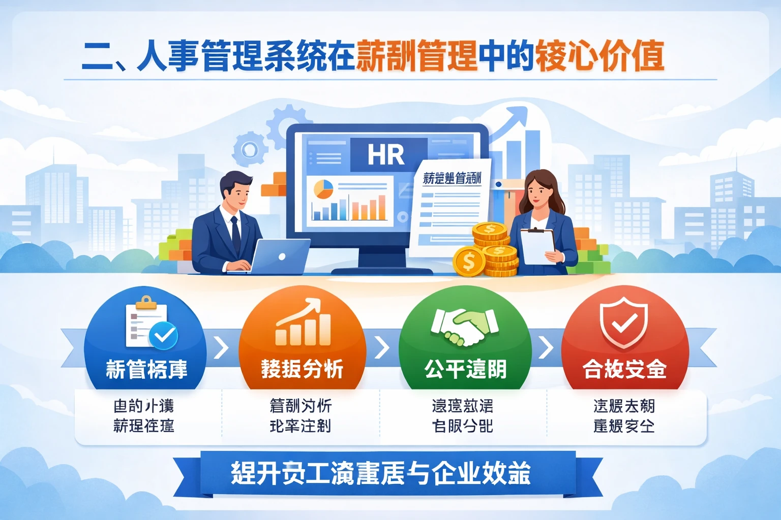 二、人事管理系统在薪酬管理中的核心价值