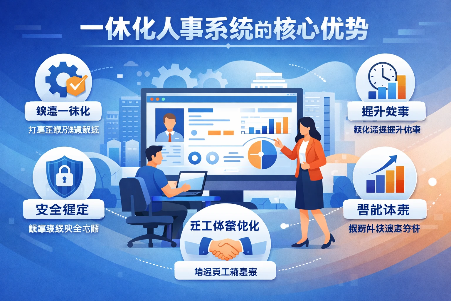 一体化人事系统的核心优势