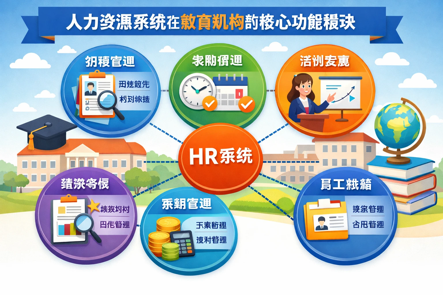 人力资源系统在教育机构的核心功能模块