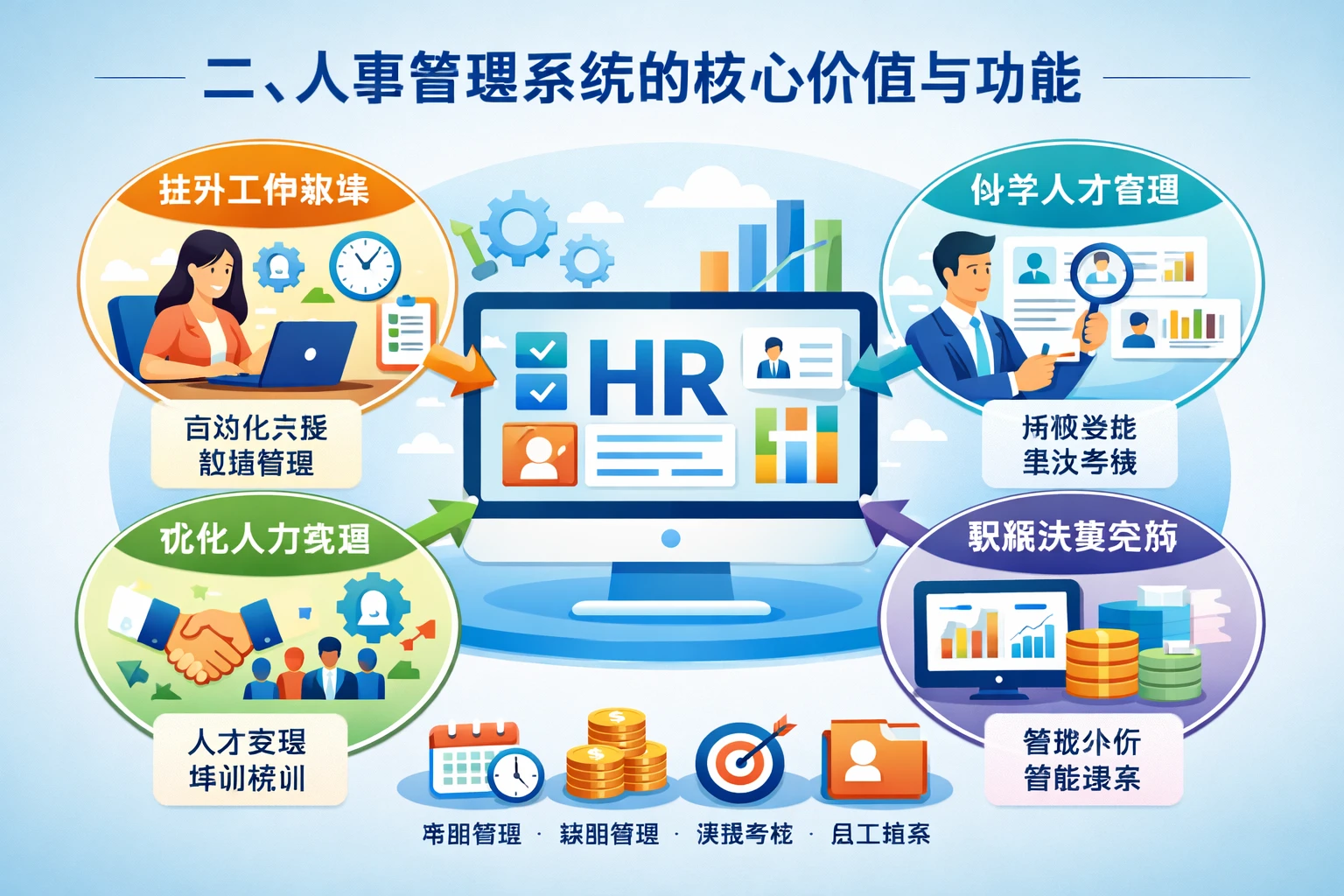 二、人事管理系统的核心价值与功能
