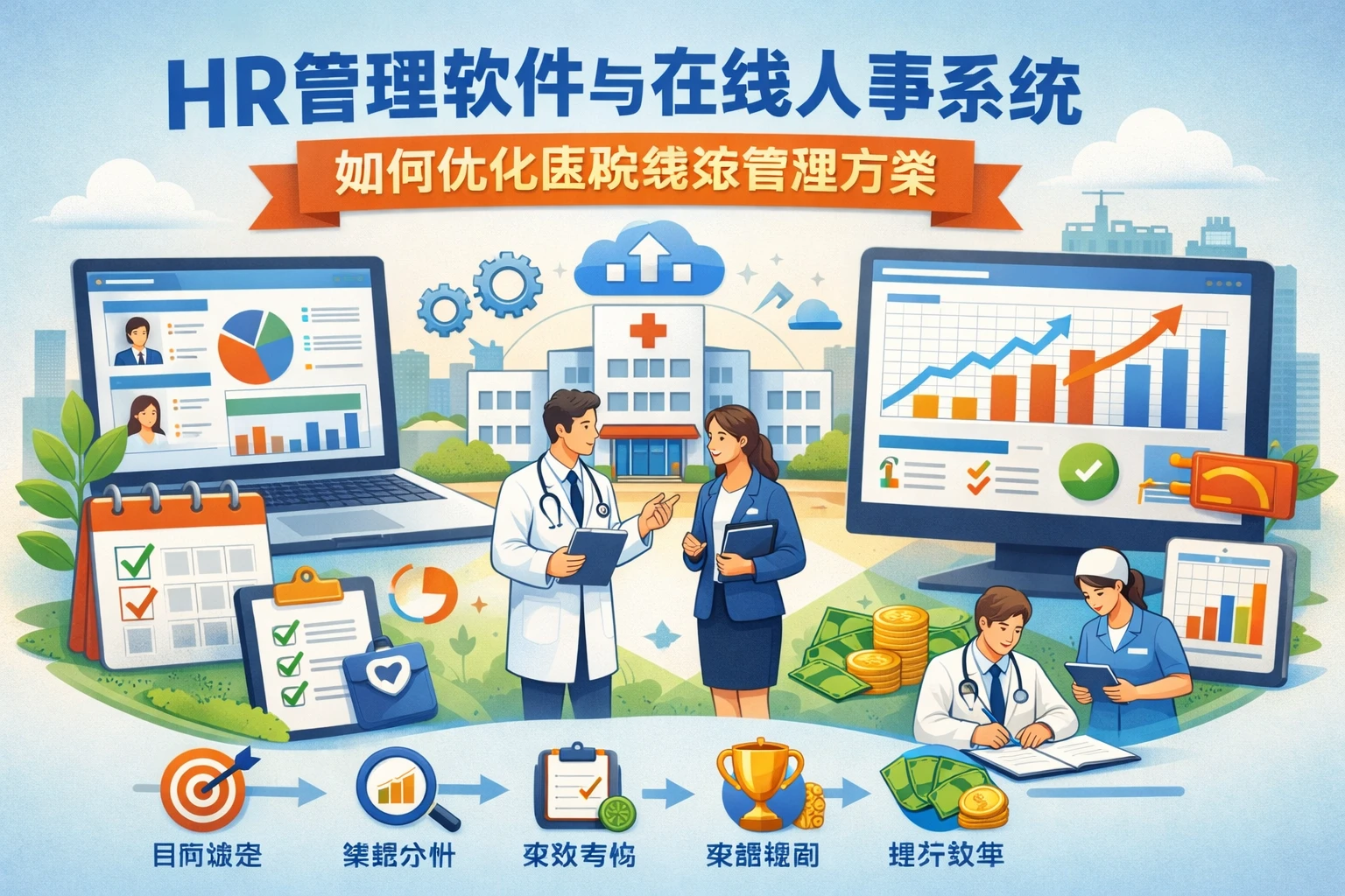 HR管理软件与在线人事系统如何优化医院绩效管理方案