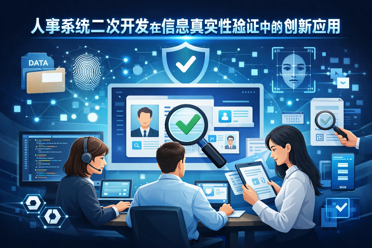 人事系统二次开发在信息真实性验证中的创新应用