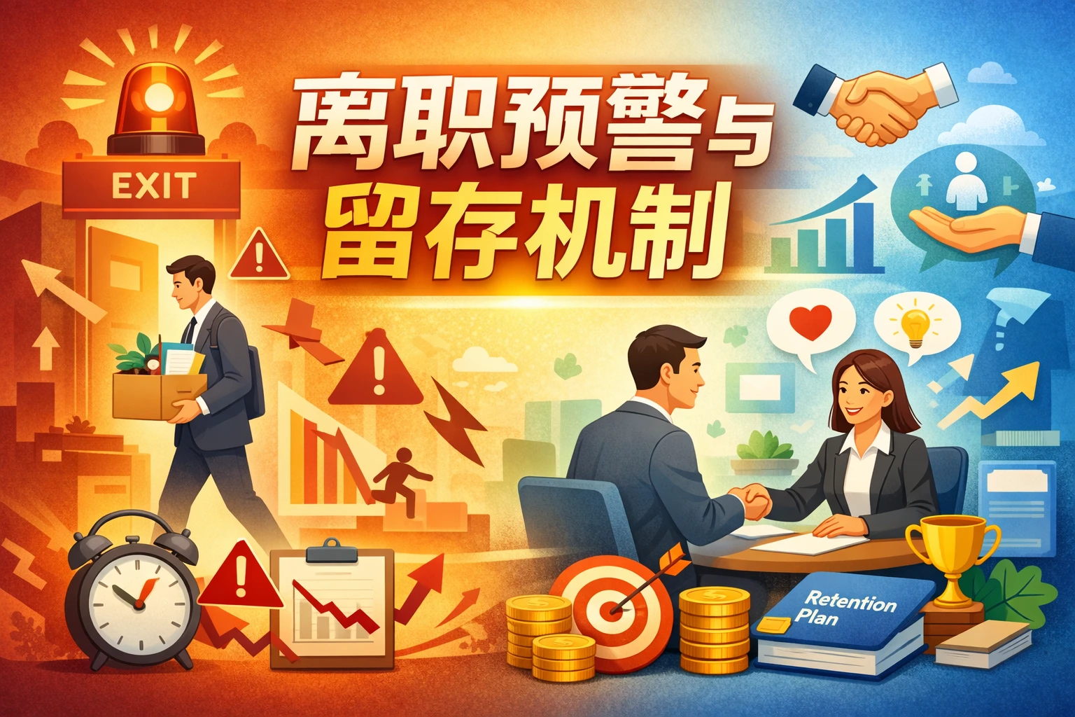 离职预警与留存机制