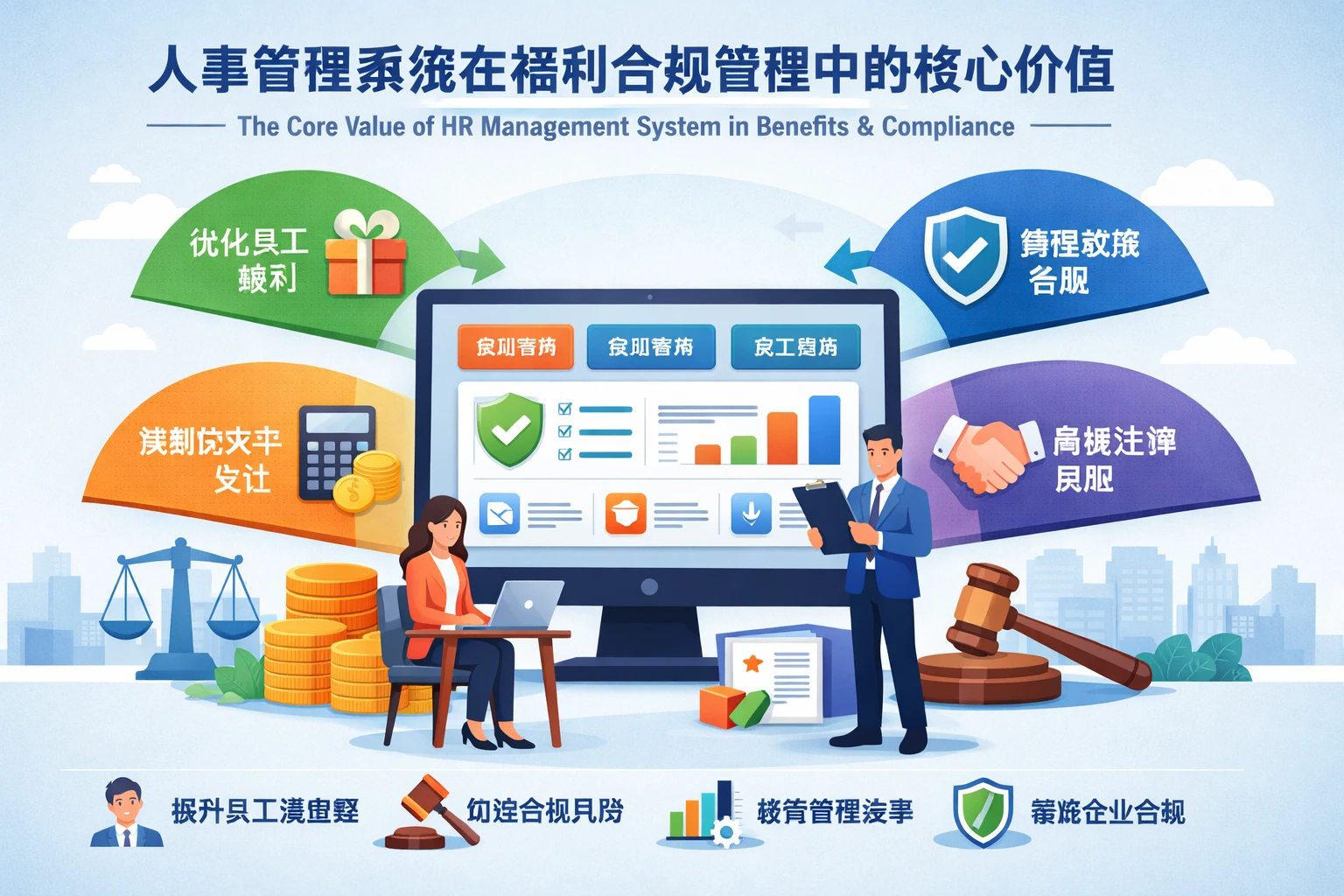 人事管理系统在福利合规管理中的核心价值