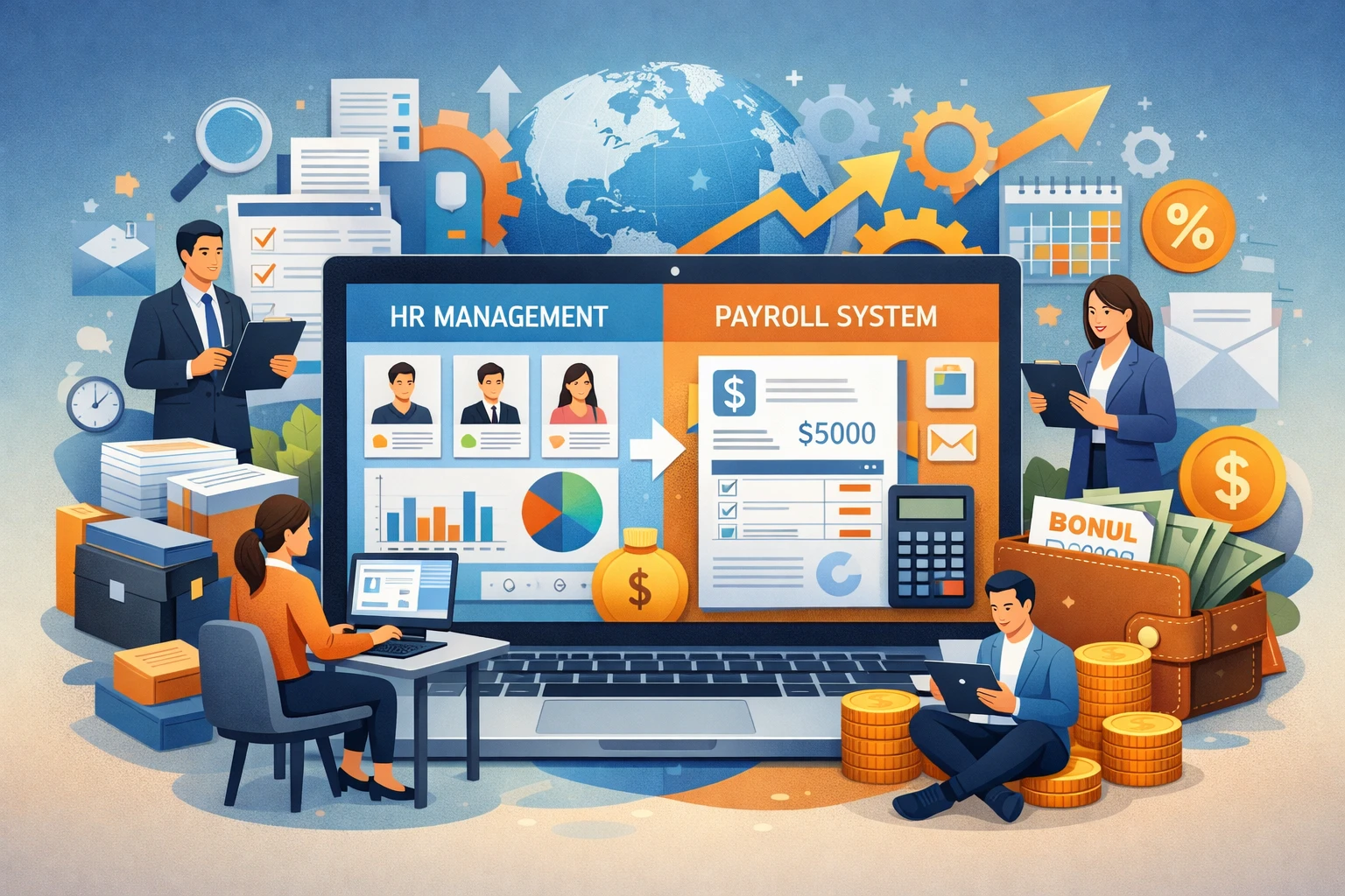 人事管理软件与薪资管理系统：优化企业人力资源效率的关键工具